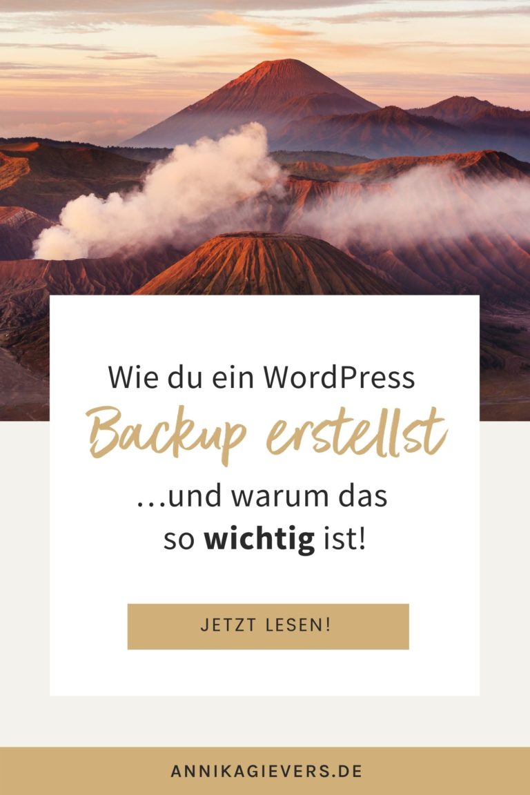 WordPress-Backup-erstellen