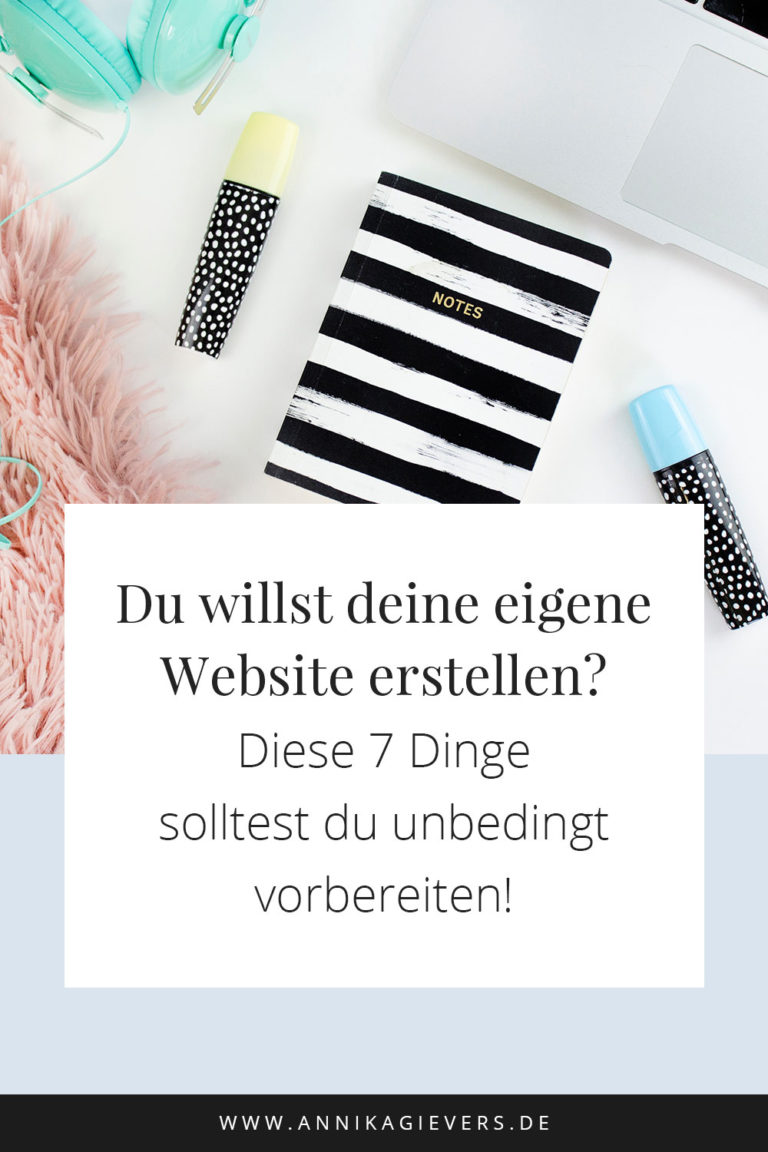 Eigene Website erstellen