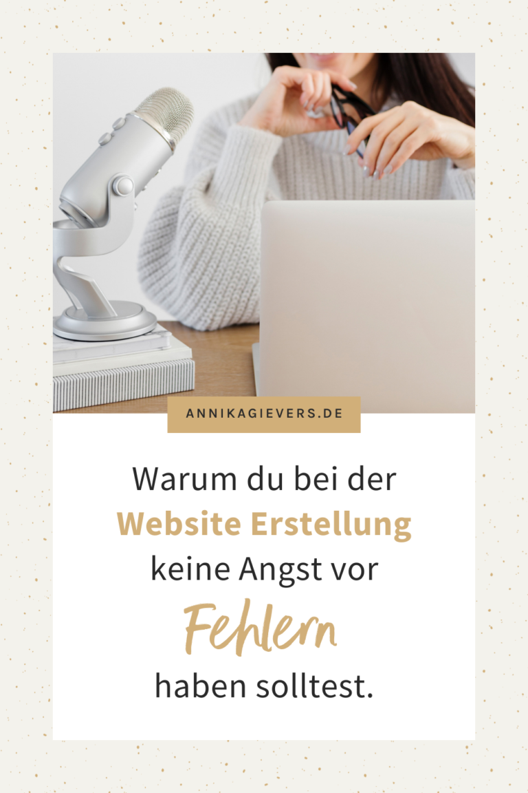 Website-Angst-Fehler