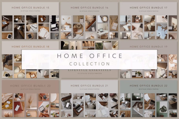 Home Office Stock Photo Collection